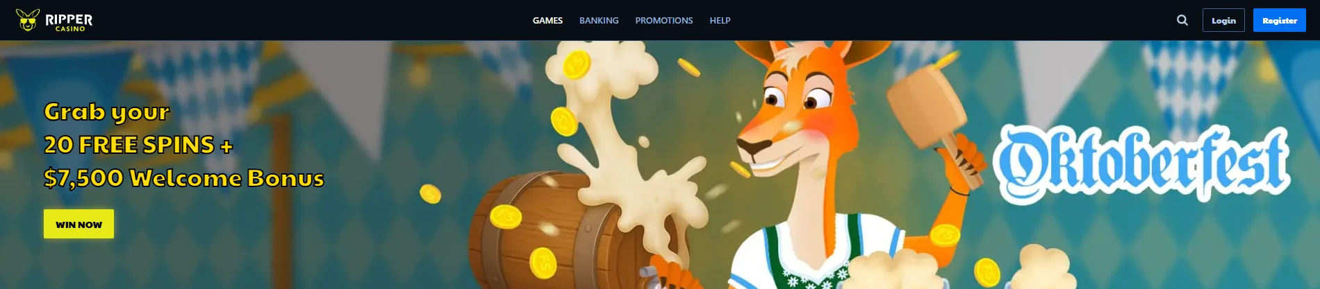 Ripper Casino App Welcome Bonus