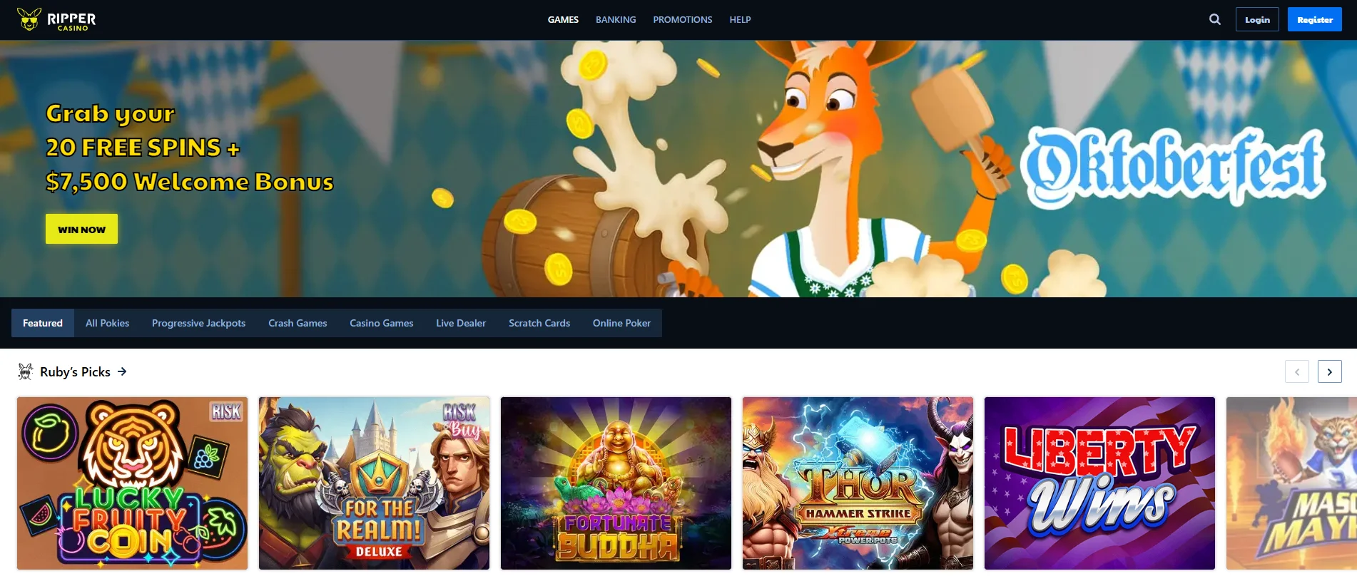 What is Ripper Casino service?